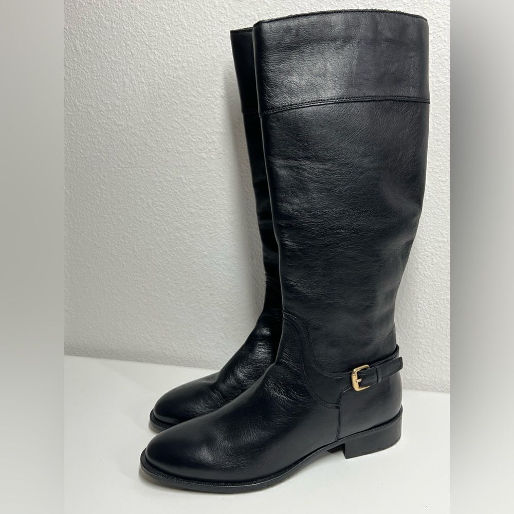 Varese Tall Leather Boots size 39 NWOT